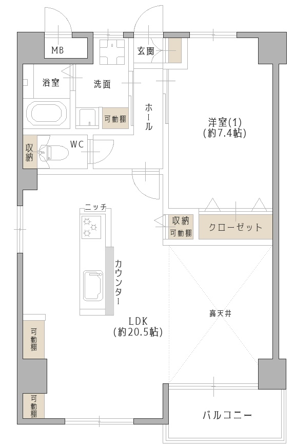 間取図